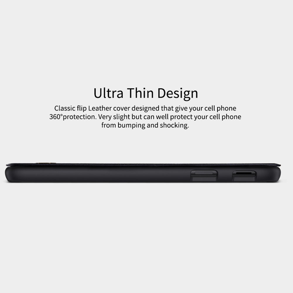 Bao da Galaxy J7 Pro hiệu Nillkin Qin Bao da Galaxy J7 Pro hiệu Nillkin Qin