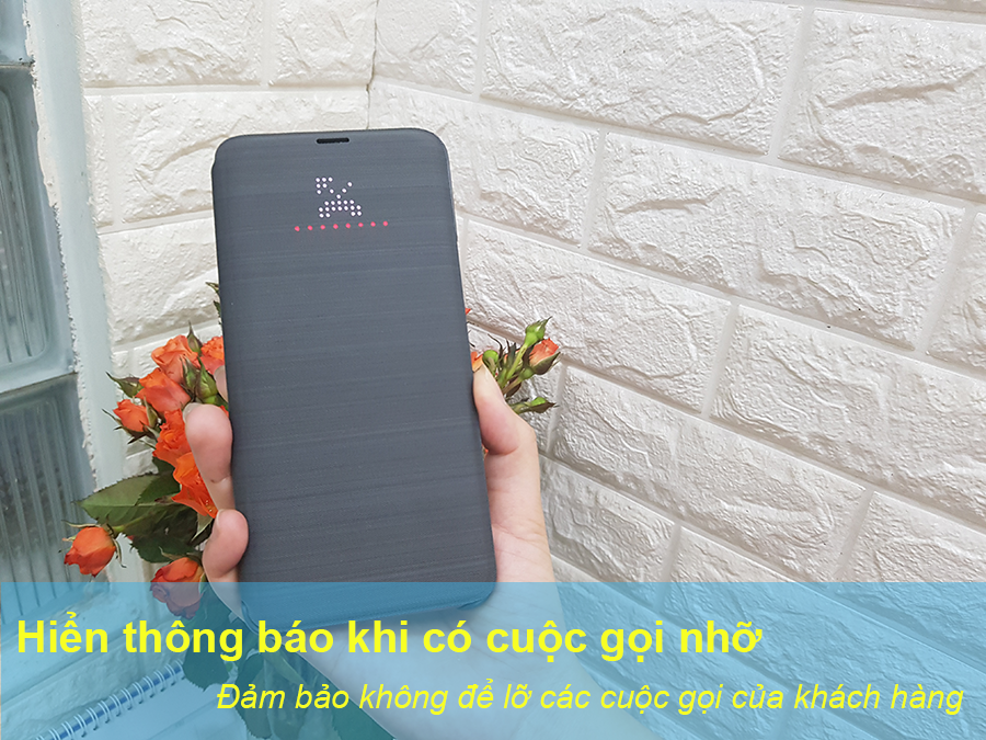 Bao da Led View Galaxy S9 Plus chÃnh hãng