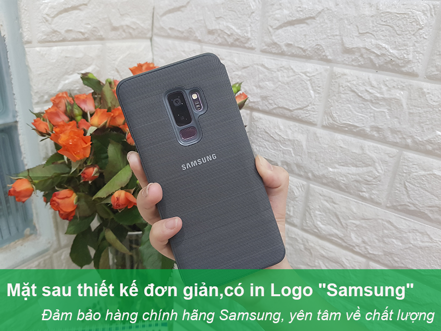 Bao da Led View Galaxy S9 Plus chÃnh hãng