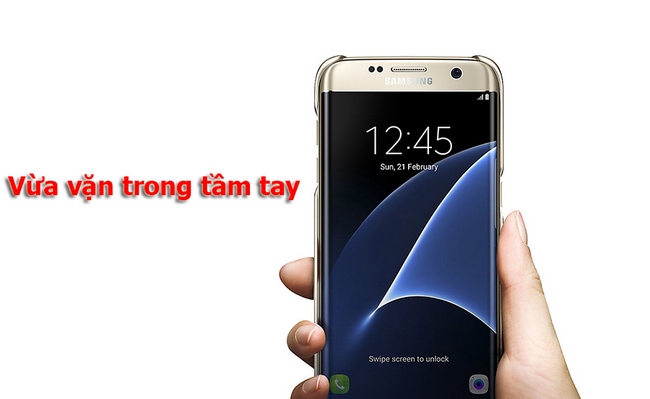 Ốp lưng Galaxy S7 Edge Clear Cover