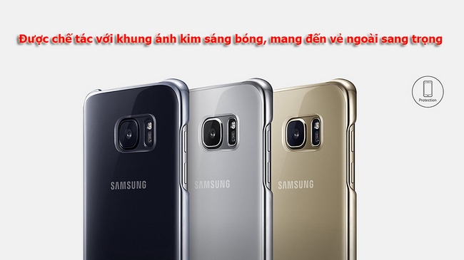 Ốp lưng Clear Cover Galaxy S7 Edge Ốp lưng Clear Cover Galaxy S7 Edge