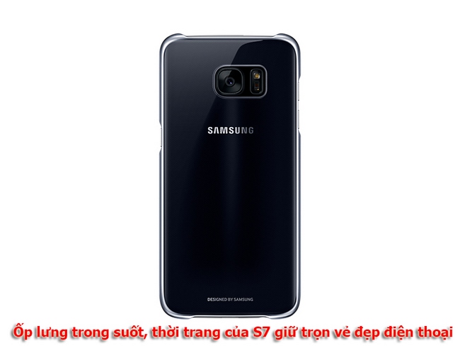 Ốp lưng Clear Cover S7 Edge chính hãng Ốp lưng Clear Cover S7 Edge chính hãng