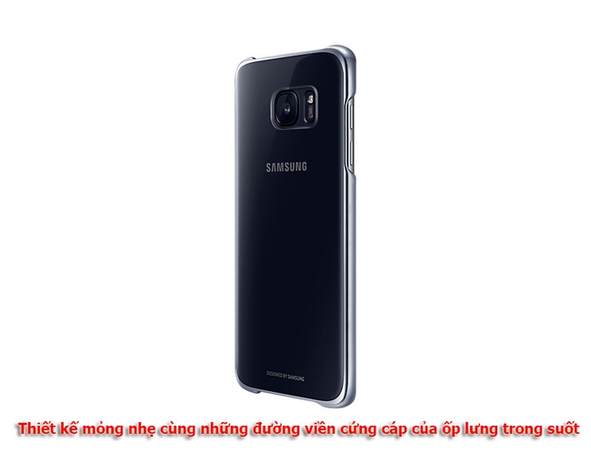 Ốp lưng Clear Cover S7 Edge chính hãng Ốp lưng Clear Cover S7 Edge chính hãng