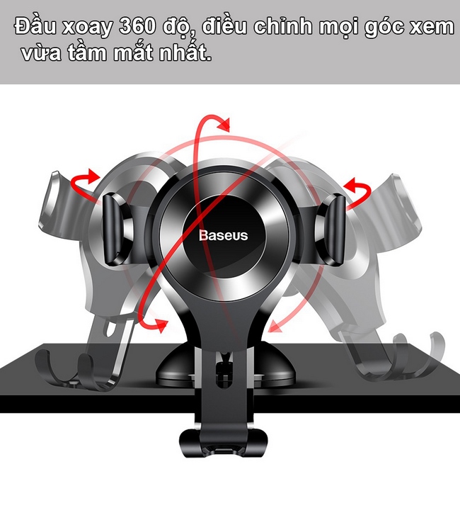 GiÃ¡ Äá»¡ Äiá»n thoáº¡i trÃªn ÃtÃ´ hiá»u Basues Osculum