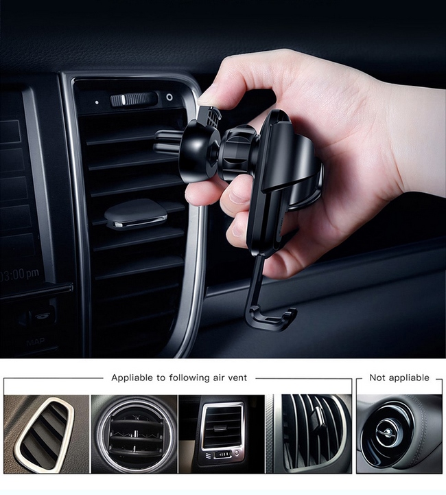 Giá đỡ điện thoại Baseus Gravity Car Mount Giá đỡ điện thoại Baseus Gravity Car Mount