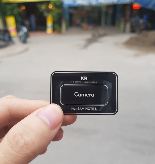 Kính cường lực cho camera sau Galaxy Note 8 hiệu Benks Kính cường lực cho camera sau Galaxy Note 8 hiệu Benks