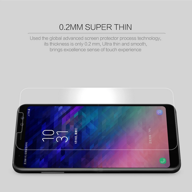 Kính cường lực Galaxy A8 2018 hiệu Nillkin H+ Pro