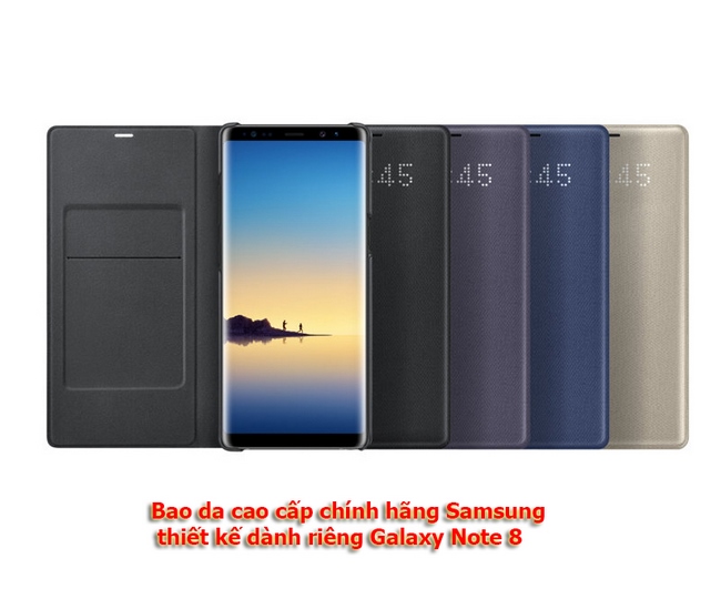 Bao da Led View Galaxy Note 8 chính hãng