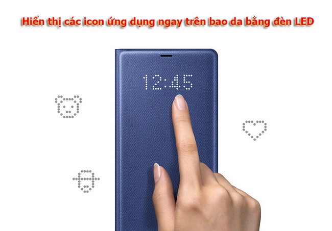 Bao da Led View Galaxy Note 8 chính hãng