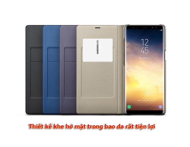 Bao da Led View Galaxy Note 8 chính hãng