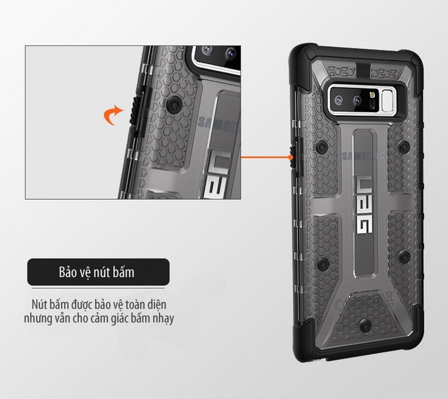 Ốp lưng chống sốc Galaxy Note 8 UAG Plasma Ốp lưng chống sốc Galaxy Note 8 UAG Plasma