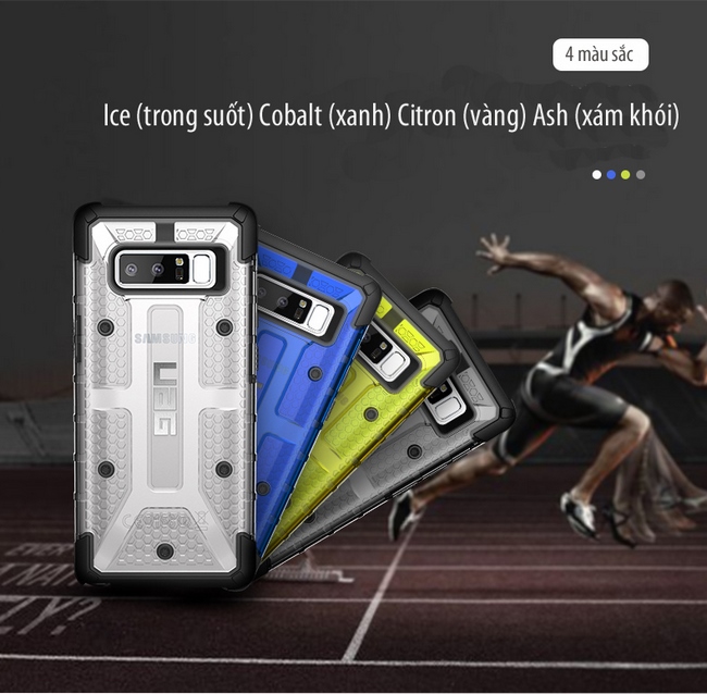 Ốp lưng chống sốc Galaxy Note 8 UAG Plasma Ốp lưng chống sốc Galaxy Note 8 UAG Plasma