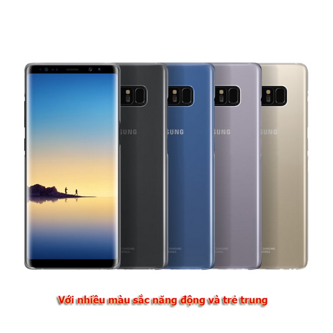 Ốp lưng Clear Cover Galaxy Note 8 chính hãng