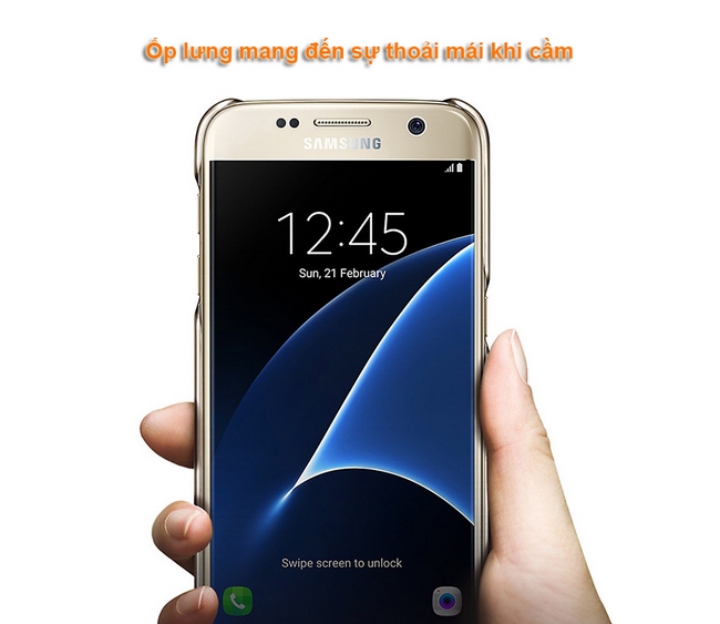 Ốp lưng Clear Cover Galaxy S7 chính hãng