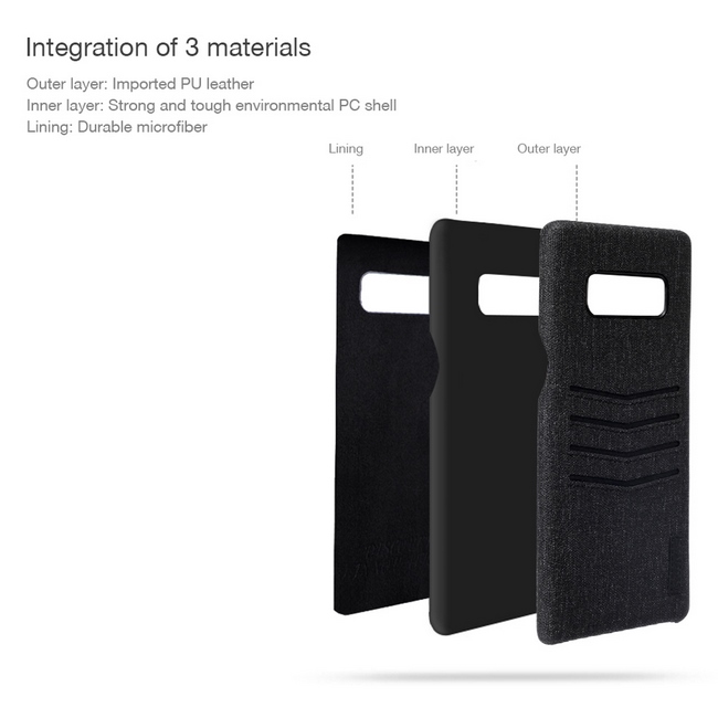 Ốp lưng Galaxy Note 8 hiệu Nillkin Classy Ốp lưng Galaxy Note 8 hiệu Nillkin Classy