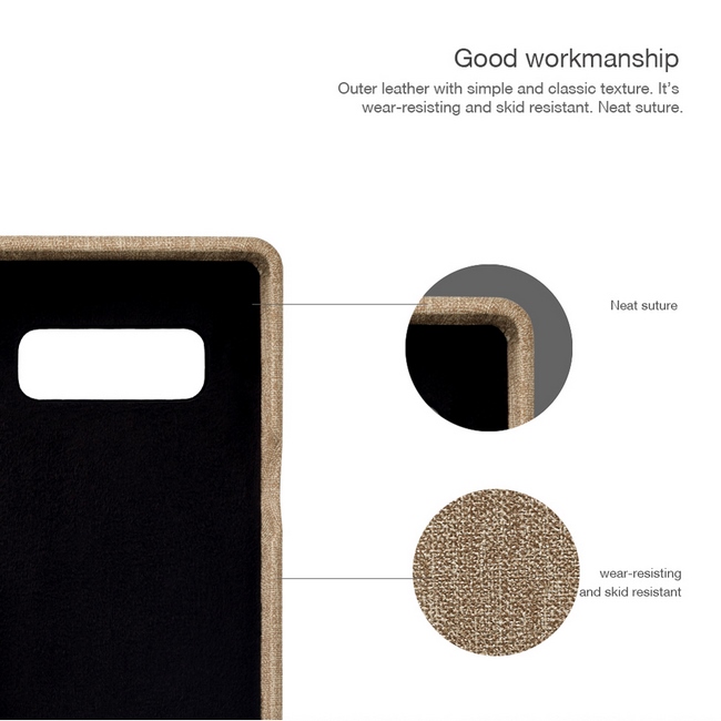Ốp lưng Galaxy Note 8 hiệu Nillkin Classy Ốp lưng Galaxy Note 8 hiệu Nillkin Classy