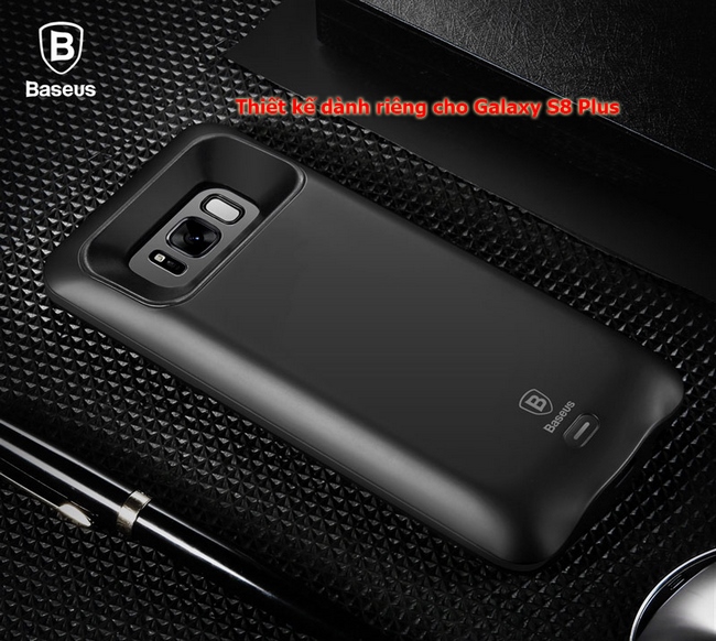 Ốp lưng kiêm pin dự phòng Galaxy S8 Plus hiệu Baseus 