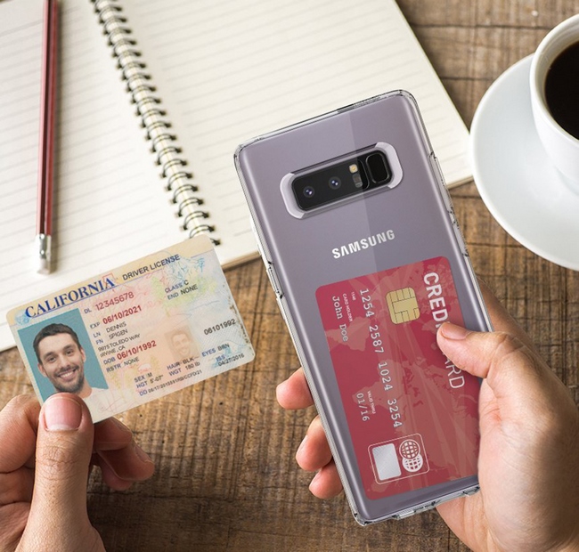 Ốp lưng Galaxy Note 8 Spigen Liquid Crytal Ốp lưng Galaxy Note 8 Spigen Liquid Crytal