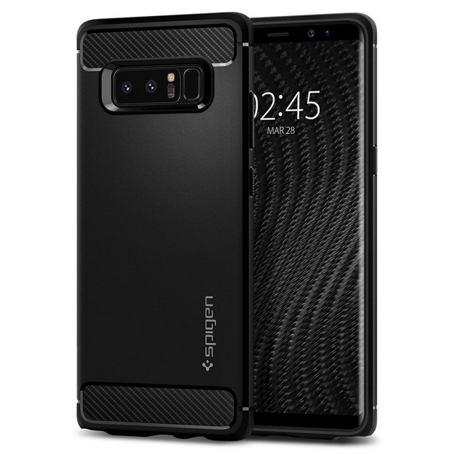 Ốp lưng Galaxy Note 8 Spigen Rugged Armor