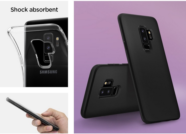 Ốp lưng Galaxy S9 Plus Spigen Liquid Crystal