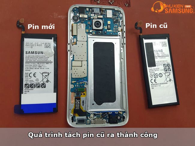 Pin Galaxy S7 chính hãng zin 100% Samsung Pin Galaxy S7 chính hãng zin 100% Samsung
