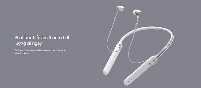 Tai nghe bluetooth Sony WI-C400 Tai nghe bluetooth Sony WI-C400