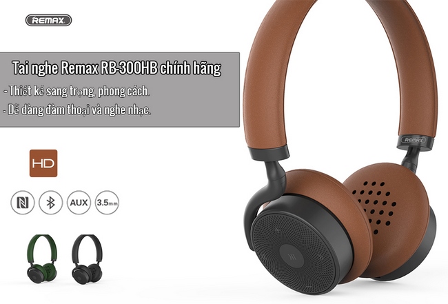 Tai nghe bluetooth Remax RB-300HB Tai nghe bluetooth Remax RB-300HB