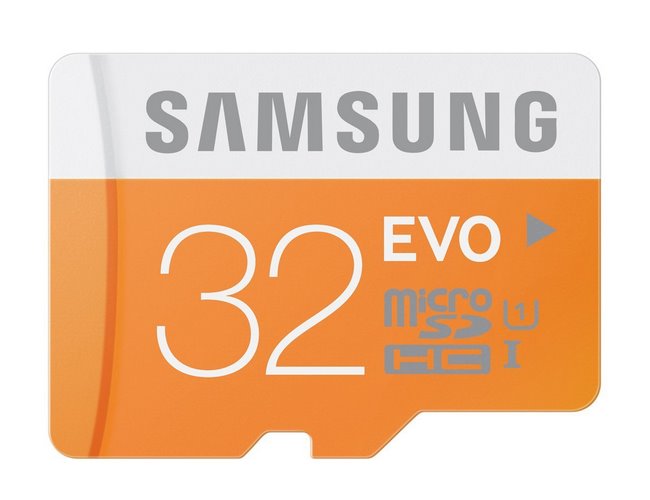 Tháº» nhá» Micro SD Samsung Evo 32Gb