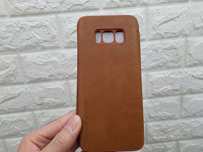 bao da Samsung S8 Nillkin Qin chính hãng