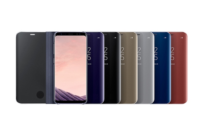 Bao da Clear view Galaxy S8