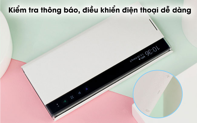 Bao da Clear view S21 Plus Bao da Clear view S21 Plus