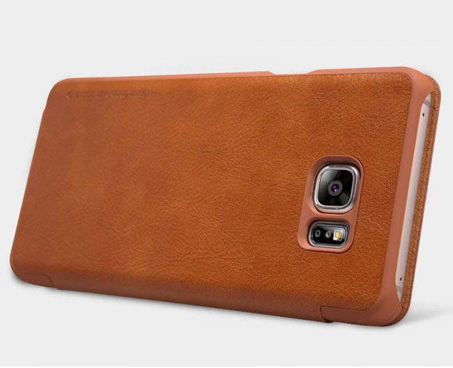 Bao da Galaxy Note 5 hiệu Nillkin Qin