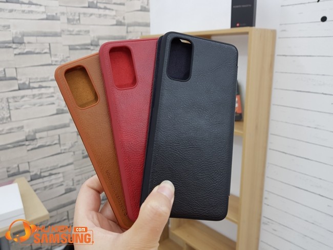 Bao da Galaxy S20 Plus Nillkin Qin 