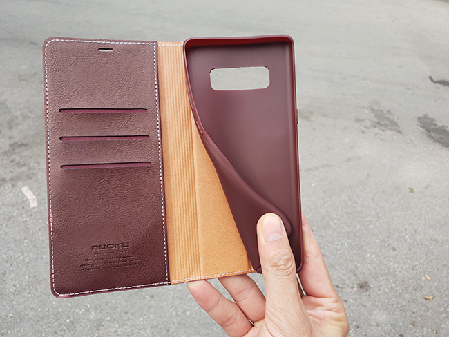 Bao da royal galaxy Note 8 hiệu Nuoku