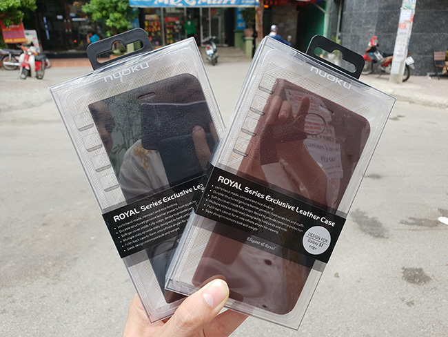 Bao da Royal galaxy S7 Edge hiệu Nuoku
