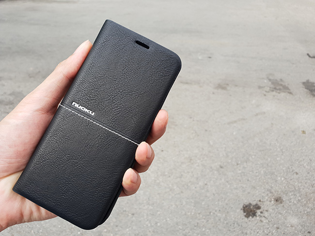 Bao da Royal galaxy S8 hiệu Nuoku cao cấp