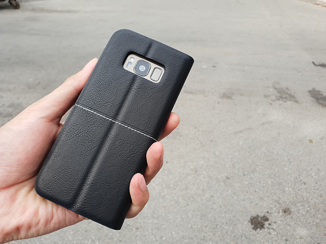 Bao da Royal galaxy S8 hiệu Nuoku cao cấp