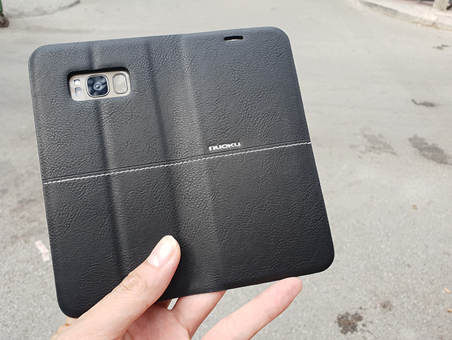 Bao da Royal galaxy S8 hiệu Nuoku cao cấp