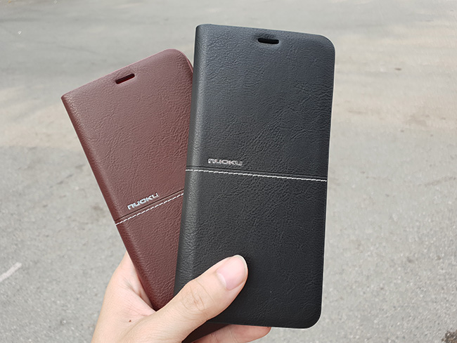 Bao da Royal galaxy S9 Plus hiệu Nuoku đẹp, cao cấp