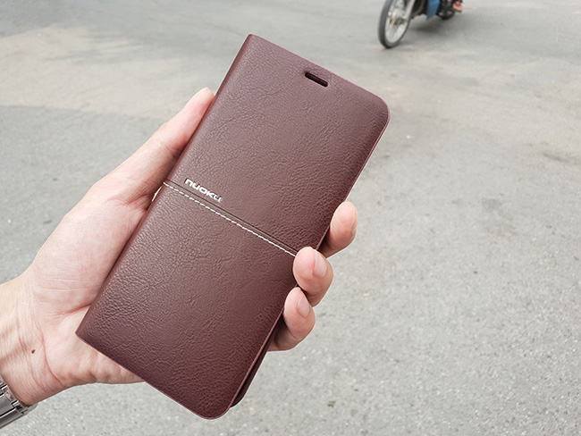 Bao da Royal galaxy S9 Plus hiệu Nuoku đẹp, cao cấp