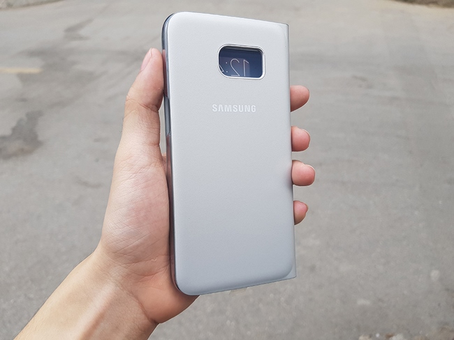 Bao da Sview Galaxy S7 Edge chính hãng