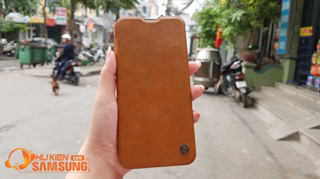 Bao da Samsung M20 Nillkin Qin chính hãng