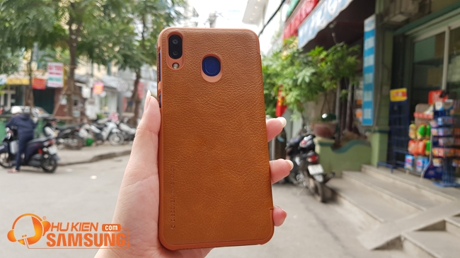 bao da Samsusng M20 Nillkin Qin