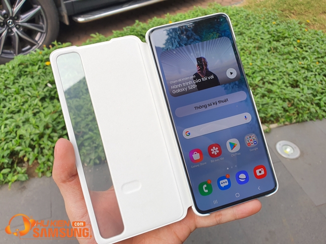 Bao da clear view Galaxy S20 Plus GIÁ RẺ