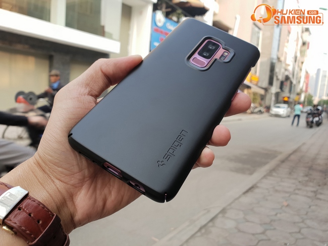 á»P LÆ¯NG S9 PLUS SPIGEN THIN FIT CHÃNH HÃNG giÃ¡ bao nhiÃªu