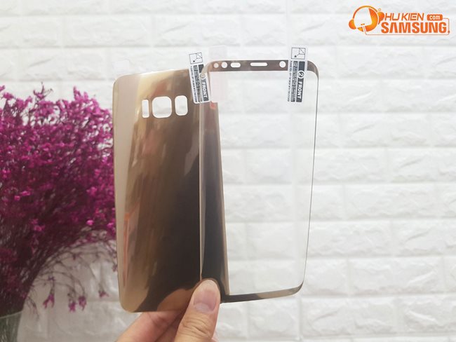 Dán Film 3D cường lực dẻo full màn hình Galaxy S8