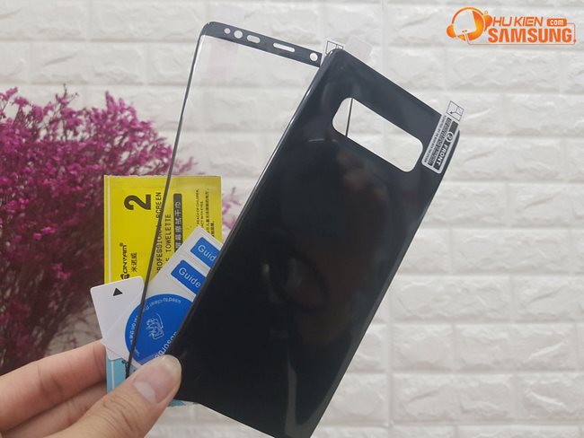 Dán Film 3D cường lực dẻo full màn hình Samsung Galaxy Note 8