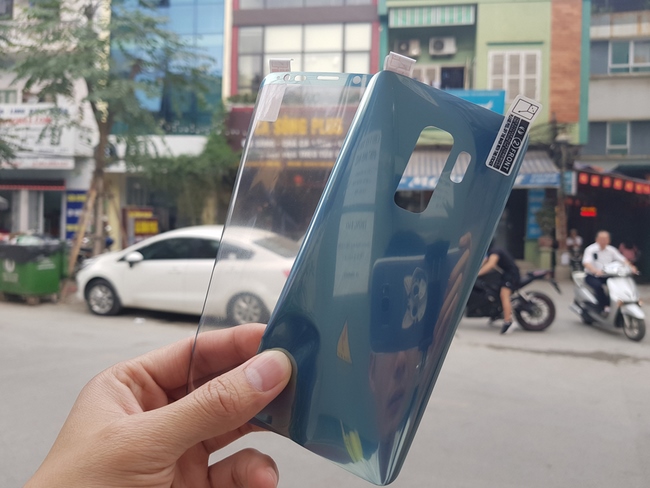 Bộ dán film 3D cường lực dẻo full màn Samsung Galaxy S9