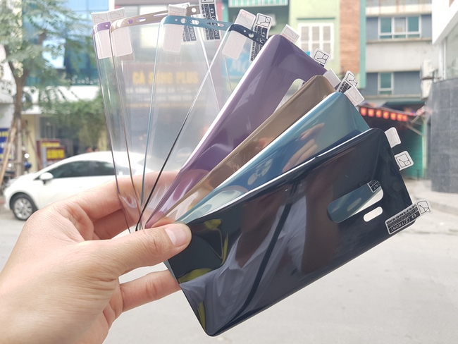 Bộ dán film 3D cường lực dẻo full màn Samsung Galaxy S9