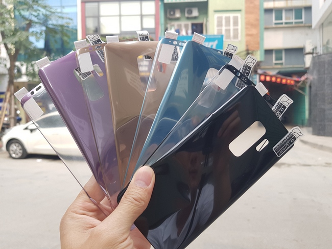Bộ dán film 3D cường lực dẻo full màn Samsung Galaxy S9